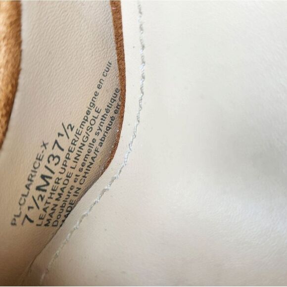 Elegant Tan Suede Pumps - Picture 10 of 11